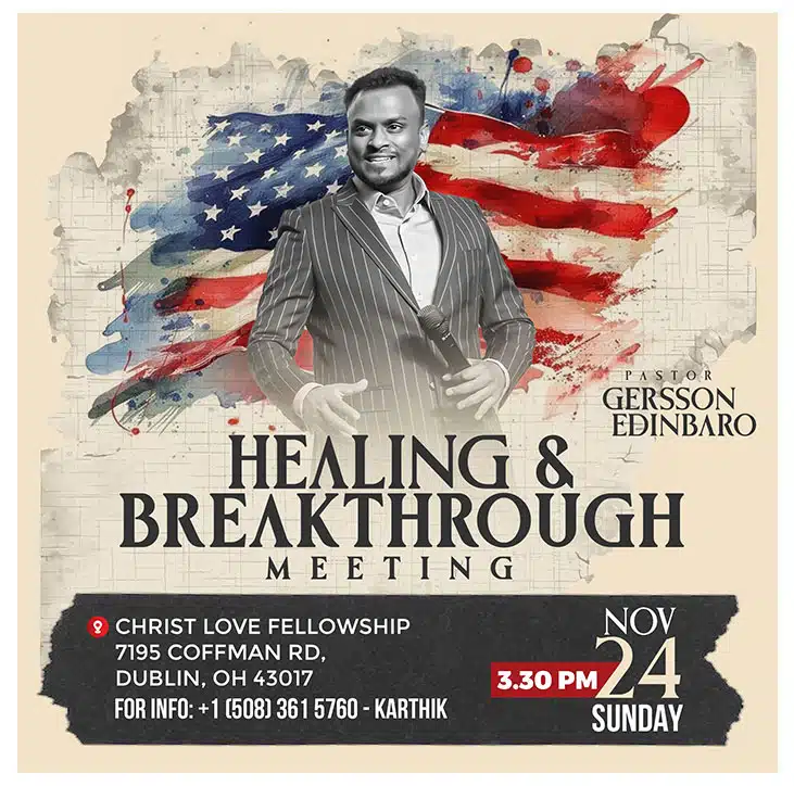 Healing & Breakthrough Meeting